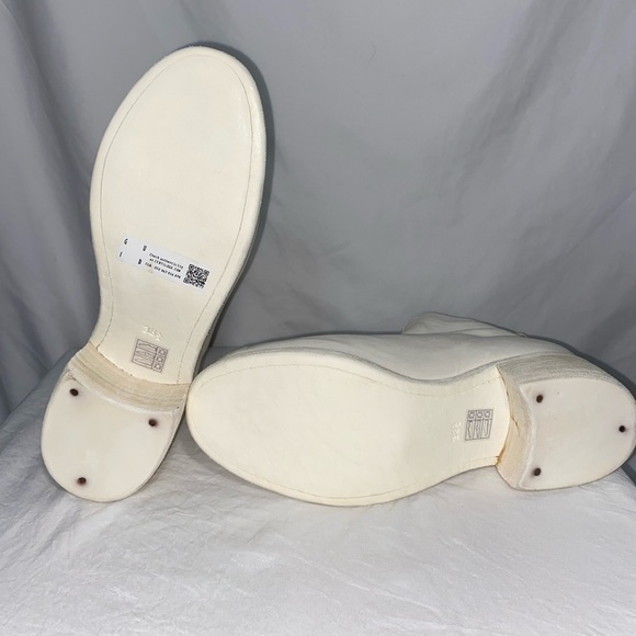 Guidi *NEW* PL1 White Soft Horse Full Grain Front Zip Ankle Boots - Picture 15 of 17